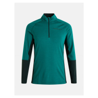 Termo prádlo peak performance m magic half zip zelená