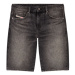 Šortky diesel slim-short shorts černá