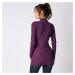 Blancheporte Žebrovaný pulovr se stojáčkem fialová