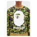 Bavlněná mikina A Bathing Ape Abc Camo pánská, zelená barva, vzorovaná, 1K80113008