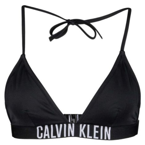 Calvin Klein INTENSE POWER-S-TRIANGLE-RP Dámský vrchní díl plavek, černá, velikost