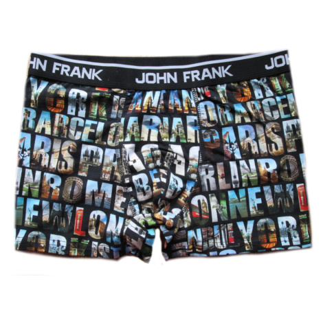 Pánské boxerky John Frank JFB103 | černá