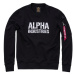 Pánská mikina Alpha Industries Camo Print Sweat Black