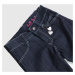 kalhoty dámské HELL BUNNY - Blue - 5081