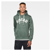 G-STAR Sweatshirt - Varsity Felt hdd sw l\s green