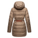 Dámský zimní kabát prošívaný kabát Daliee Navahoo - TAUPE
