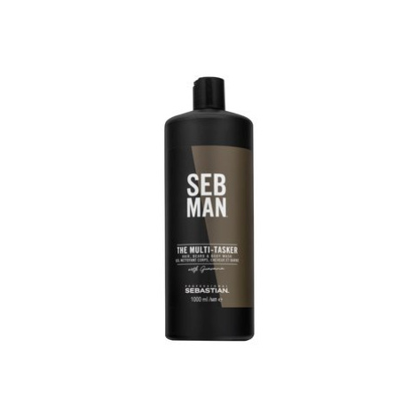 Sebastian Professional Man The Multi-Tasker 3-in-1 Shampoo šampon na vlasy, vousy i tělo 1000 ml