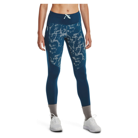 Legíny Under Armour Outrun The Cold Tight Ii Petrol Blue