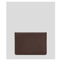 Pouzdro na platební karty karl lagerfeld k/circle cardholder dark chocolate