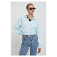 Mikina Calvin Klein Jeans dámská, s kapucí, hladká, J20J222885