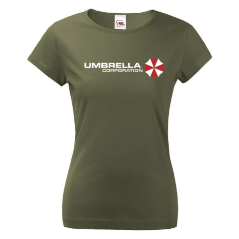 Dámské tričko Umbrella Corporation - triko ze série Resident Evil BezvaTriko