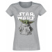 Star Wars The Mandalorian - Sketch - Grogu Dámské tričko prošedivelá