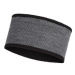 Čelenka Buff Crossknit Headband Barva: černá/šedá