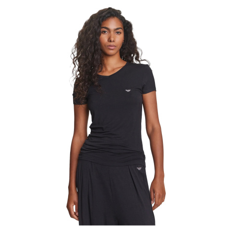 Emporio Armani EW000409 AF10889 Dámské tričko černé