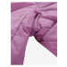Světle fialová dámská prošívaná zimní bunda ALPINE PRO JASIELA