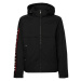 Tommy Hilfiger Jacket - REMOVABLE HOODED LARGE PRINT JKT black