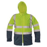 Cerva Epping Pánská HI-VIS bunda 03010338 žlutá/navy