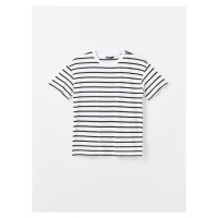 LC Waikiki Crew Neck Striped Short Sleeve Women's T-Shirt