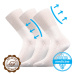 LONKA® ponožky Zdravan bílá 3 pár 109592