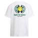 Dětské bavlněné tričko Jack Wolfskin SMILEYWORLD bílá barva, s potiskem