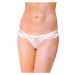 Dámské erotické kalhotky SoftLine collection 2447 bílé | bílé