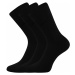 Lonka Finego Unisex ponožky s volným lemem - 3 páry BM000001470200101092 černá
