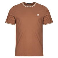 Fred Perry TWIN TIPPED Hnědá