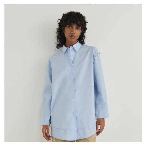 Reserved - Ladies` shirt - Modrá