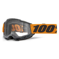 100% SPEEDLAB Cyklistické brýle - ACCURI 2 - oranžová/černá