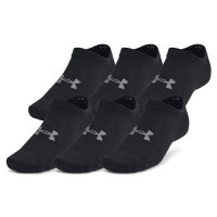 UNDER ARMOUR UA Essential No Show 6pk-BLK