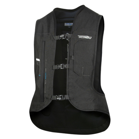 Airbagová vesta Helite e-Turtle černá rozšířená, elektronická černá