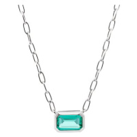Preciosa Stříbrný náhrdelník Atlantis s kubickou zirkonií Preciosa