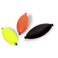 Black Cat Podvodní Splávek Micro U-Float 3ks - Černý, žlutý, oranžový 1,5g