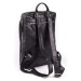SEGALI Kožený batoh 2106 černý