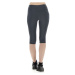 Lotto RUNNING III LEGGINGS Dámské 3/4 legíny, tmavě šedá, velikost