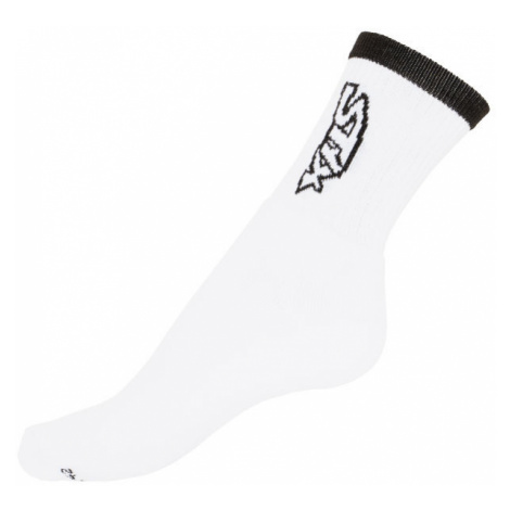 Ponožky Styx classic bílé s černým nápisem (H261) S