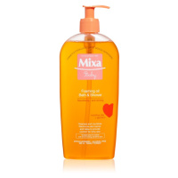 MIXA Baby pěnivý olej do sprchy i do koupele 400 ml