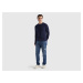 Benetton, Monogram Sweater In 100% Cotton