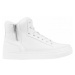 Urban Classics Zipper High Top Shoe white