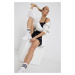Bunda s připojenou taškou do pasu adidas by Stella McCartney GU1615 bílá barva, přechodná, overs