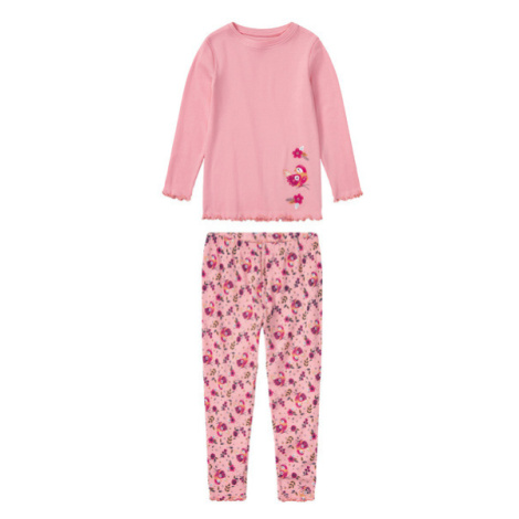 lupilu® Dívčí pyžamo s BIO bavlnou (světle růžová)