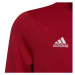 adidas ENTRADA 22 TRACK JACKET Juniorská fotbalová mikina, červená, velikost