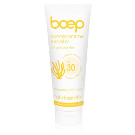 Boep Natural Sun Cream Sensitive opalovací krém pro děti SPF 30 100 ml