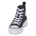 Converse CHUCK TAYLOR ALL STAR LUGGED LIFT PLATFORM CANVAS HI Černá