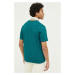 Bavlněné tričko Dickies zelená barva, s potiskem