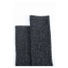 Ponožky s příměsí vlny Norse Projects Bjarki Bjarki Neps Wool Rib Sock šedá barva, N82.0008.1034