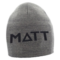 Matt KNIT RUNWARM Zateplená čepice, šedá, velikost