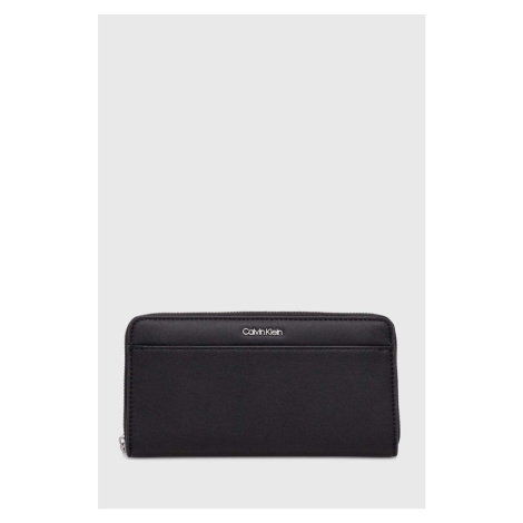 Peněženka Calvin Klein černá barva, K60K610949