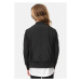 Girls Light Bomber Jacket - black