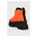 Kotníkové boty Palladium REVOLT BOOT OVERCUSH dámské, oranžová barva, 98863.835.M